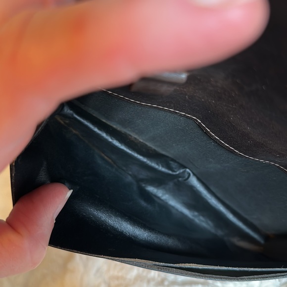 CELINE 🤎 Authentic rare wallet/chain carriage canvas/leather trim Belt bag etc - Picture 15 of 16